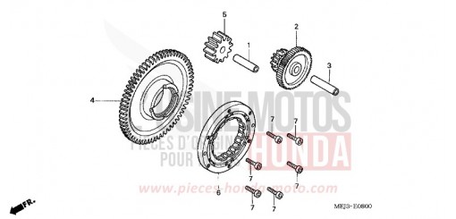 EMBRAYAGE DE DEMARRAGE CB1300A5 de 2005